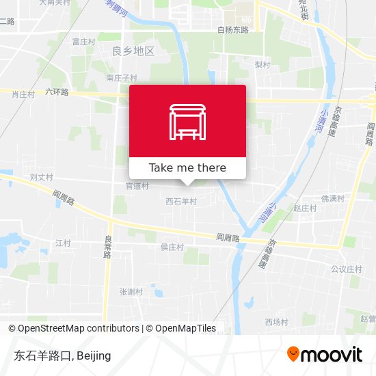 东石羊路口 map