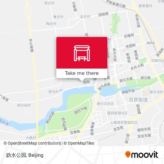 妫水公园 map