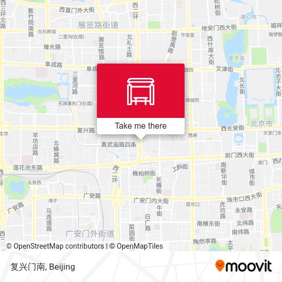 复兴门南 map