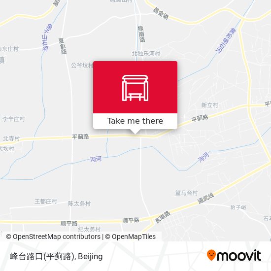 峰台路口(平蓟路) map