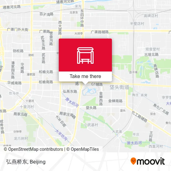 弘燕桥东 map