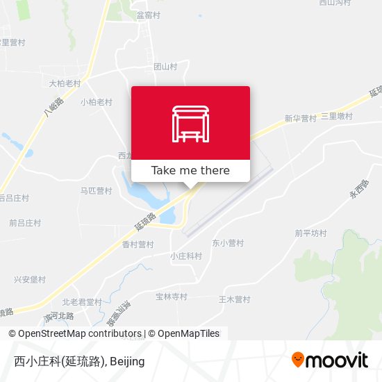 西小庄科(延琉路) map