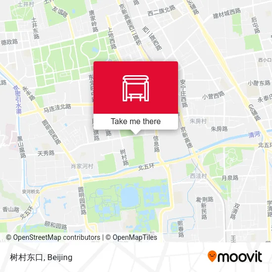树村东口 map