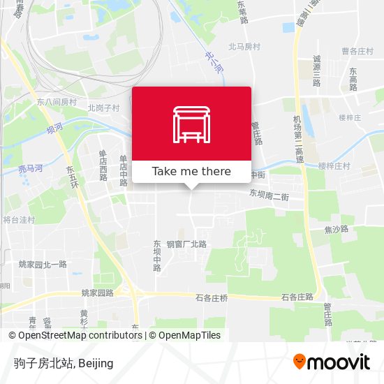 驹子房北站 map