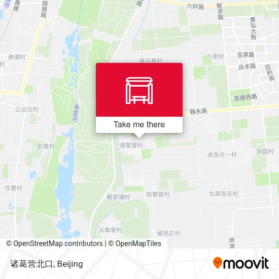 诸葛营北口 map