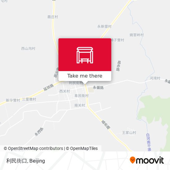 利民街口 map