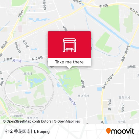 郁金香花园南门 map
