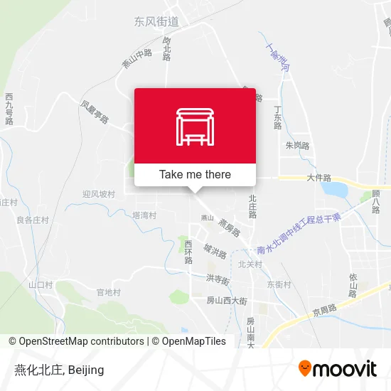 燕化北庄 map