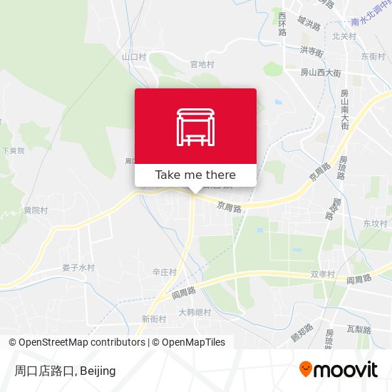 周口店路口 map