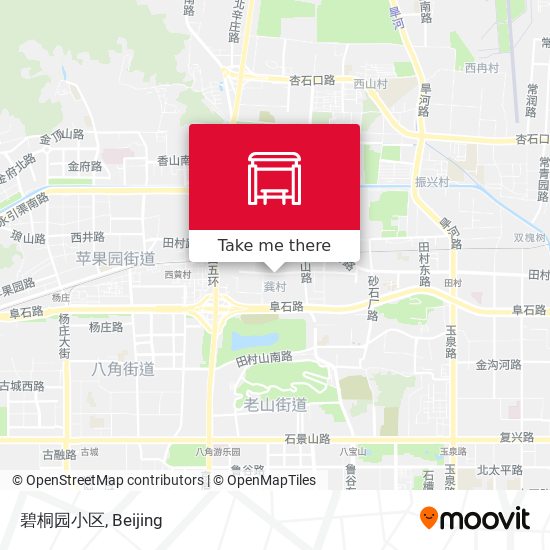 碧桐园小区 map