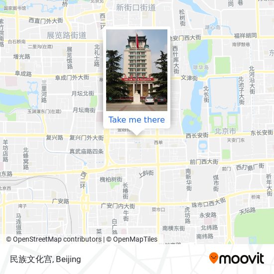 民族文化宫 map