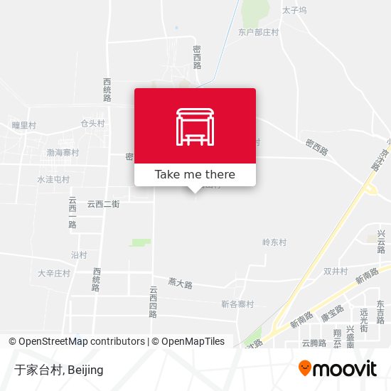 于家台村 map