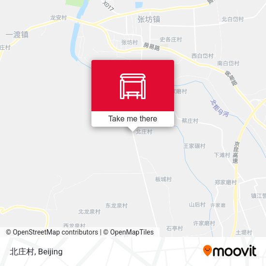 北庄村 map