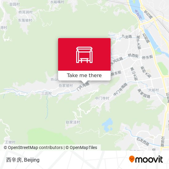 西辛房 map