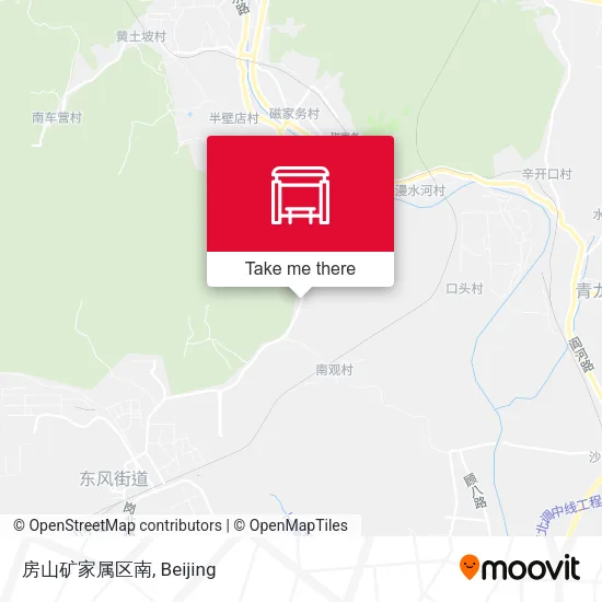 房山矿家属区南 map