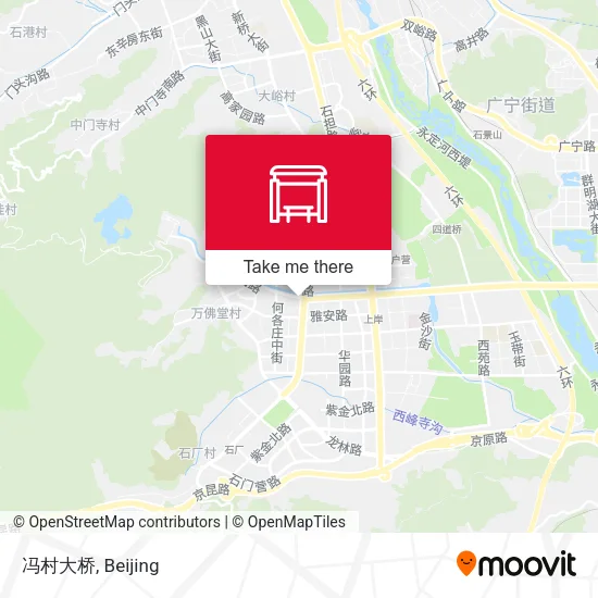 冯村大桥 map