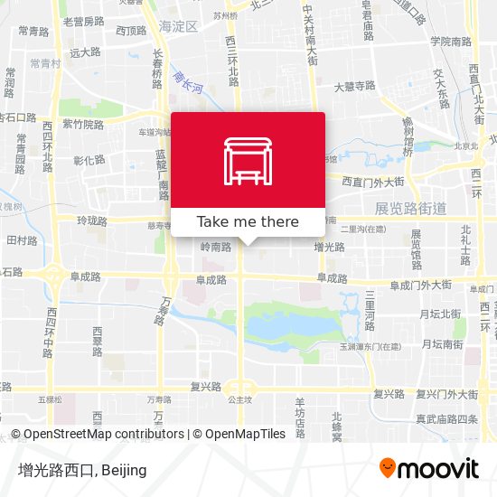 增光路西口 map