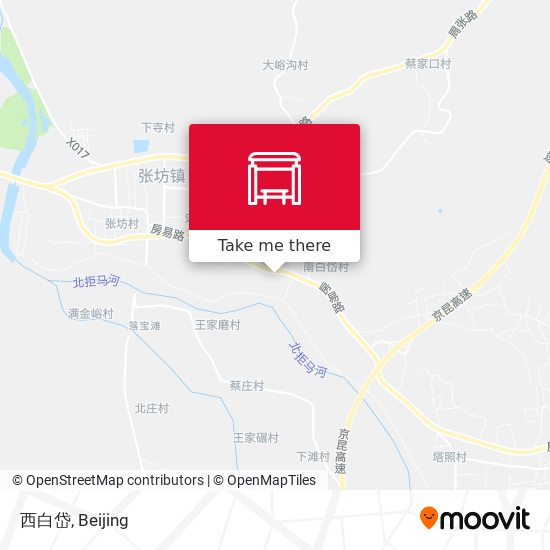 西白岱 map