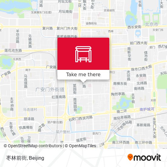 枣林前街 map