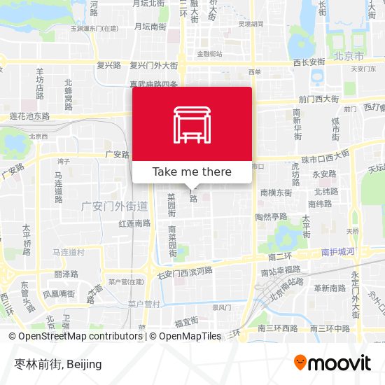 枣林前街 map