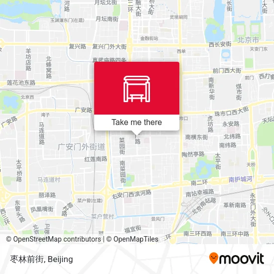 枣林前街 map