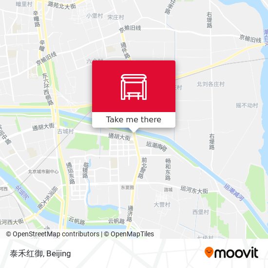 泰禾红御 map