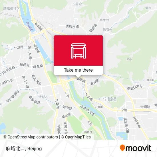 麻峪北口 map
