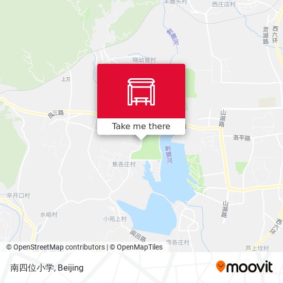 南四位小学 map