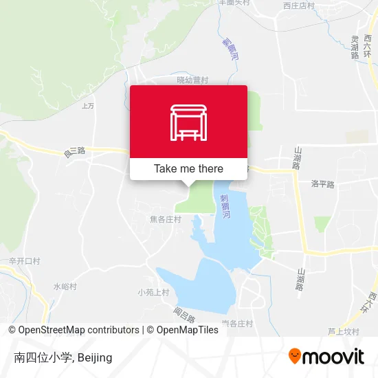 南四位小学 map