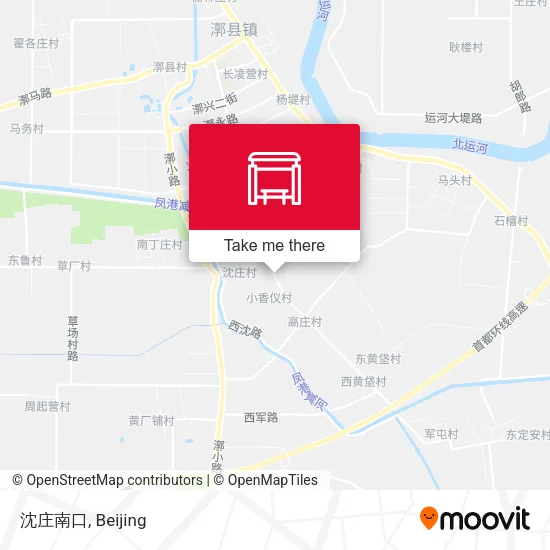 沈庄南口 map