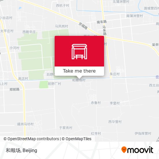 和顺场 map