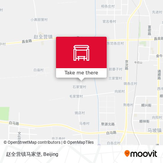 赵全营镇马家堡 map