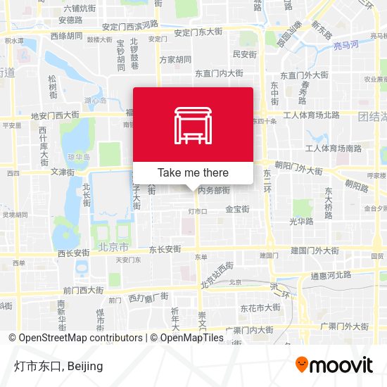 灯市东口 map