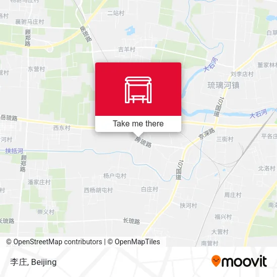 李庄 map
