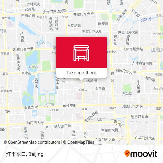 灯市东口 map