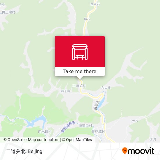 二道关北 map
