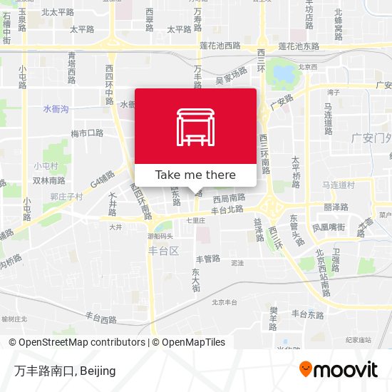 万丰路南口 map