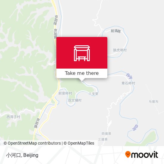 小河口 map