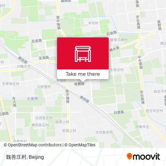 魏善庄村 map