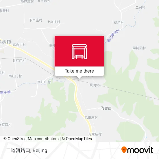 二道河路口 map
