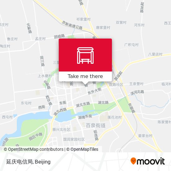 延庆电信局 map