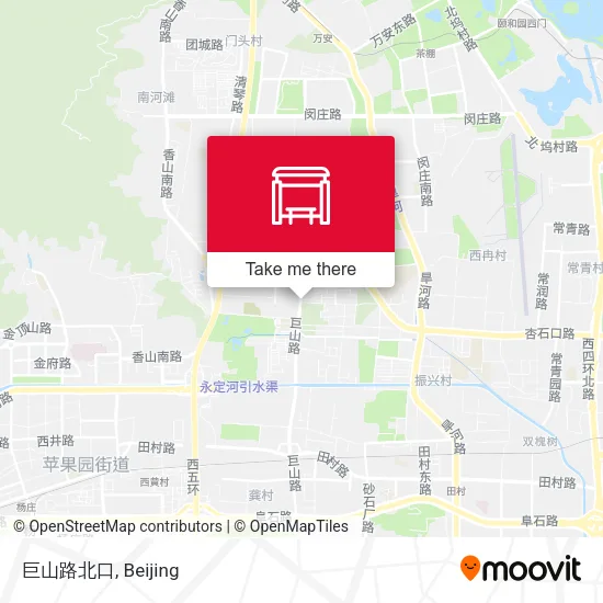 巨山路北口 map