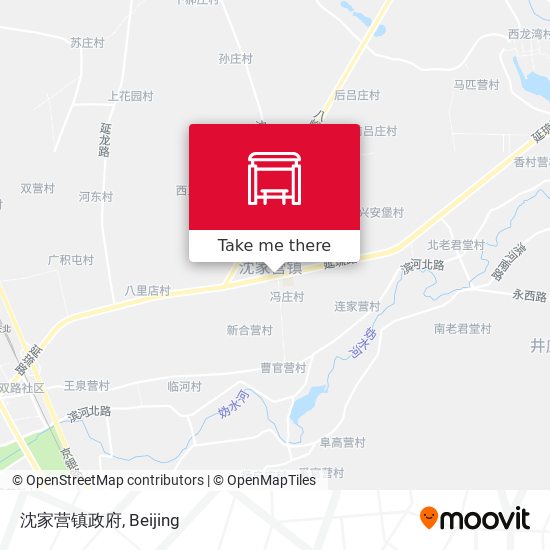 沈家营镇政府 map