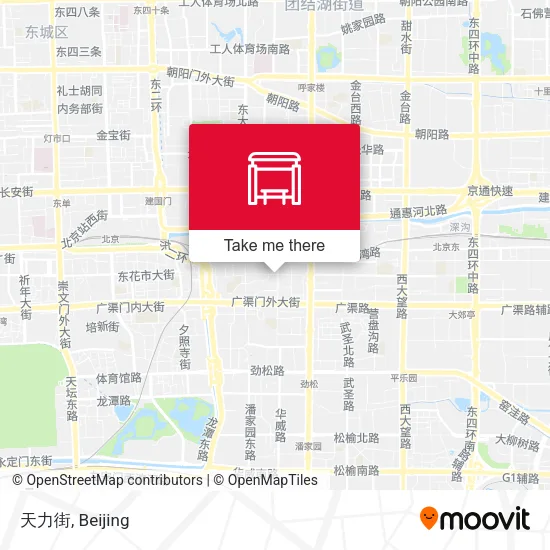天力街 map