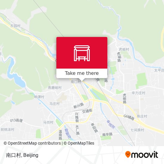 南口村 map