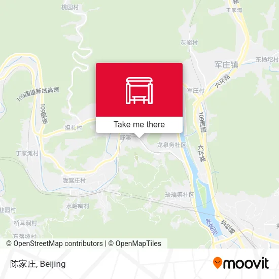 陈家庄 map