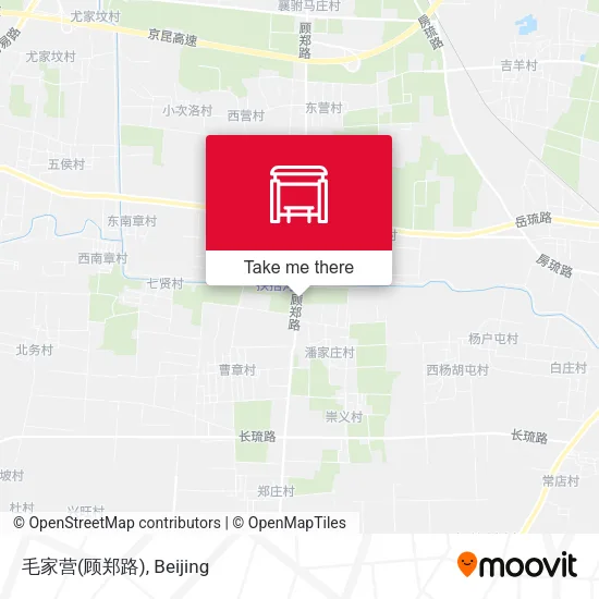 毛家营(顾郑路) map