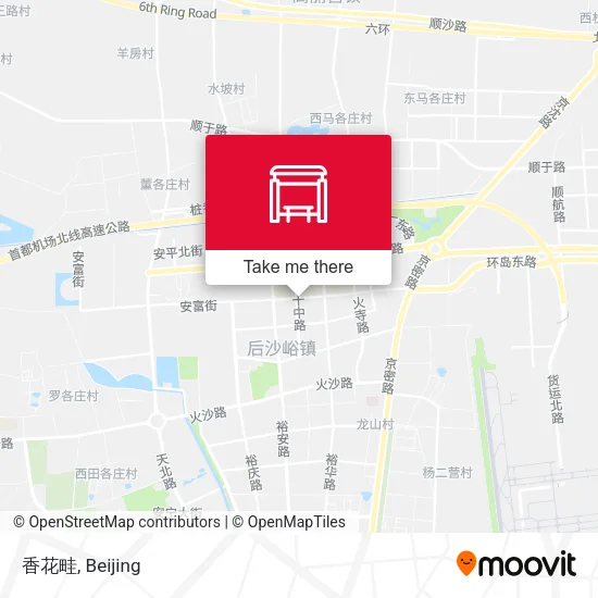 香花畦 map