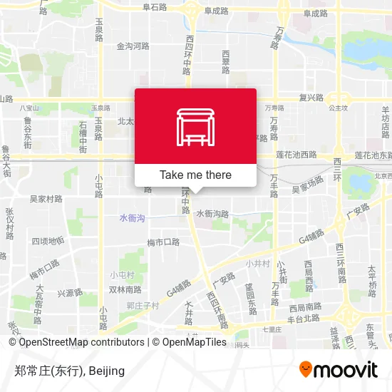 郑常庄(东行) map