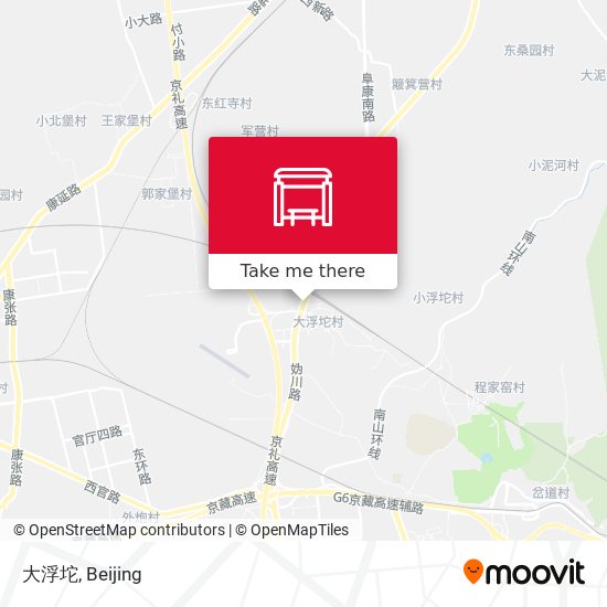 大浮坨 map